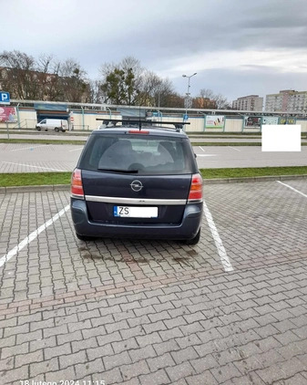 Opel Zafira cena 9000 przebieg: 200941, rok produkcji 2007 z Szczecin małe 56
